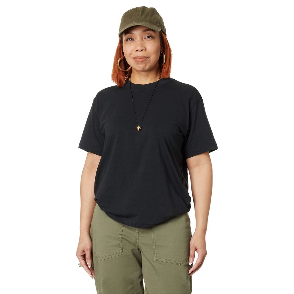 LABEL Go-to Crew Tee Black MD